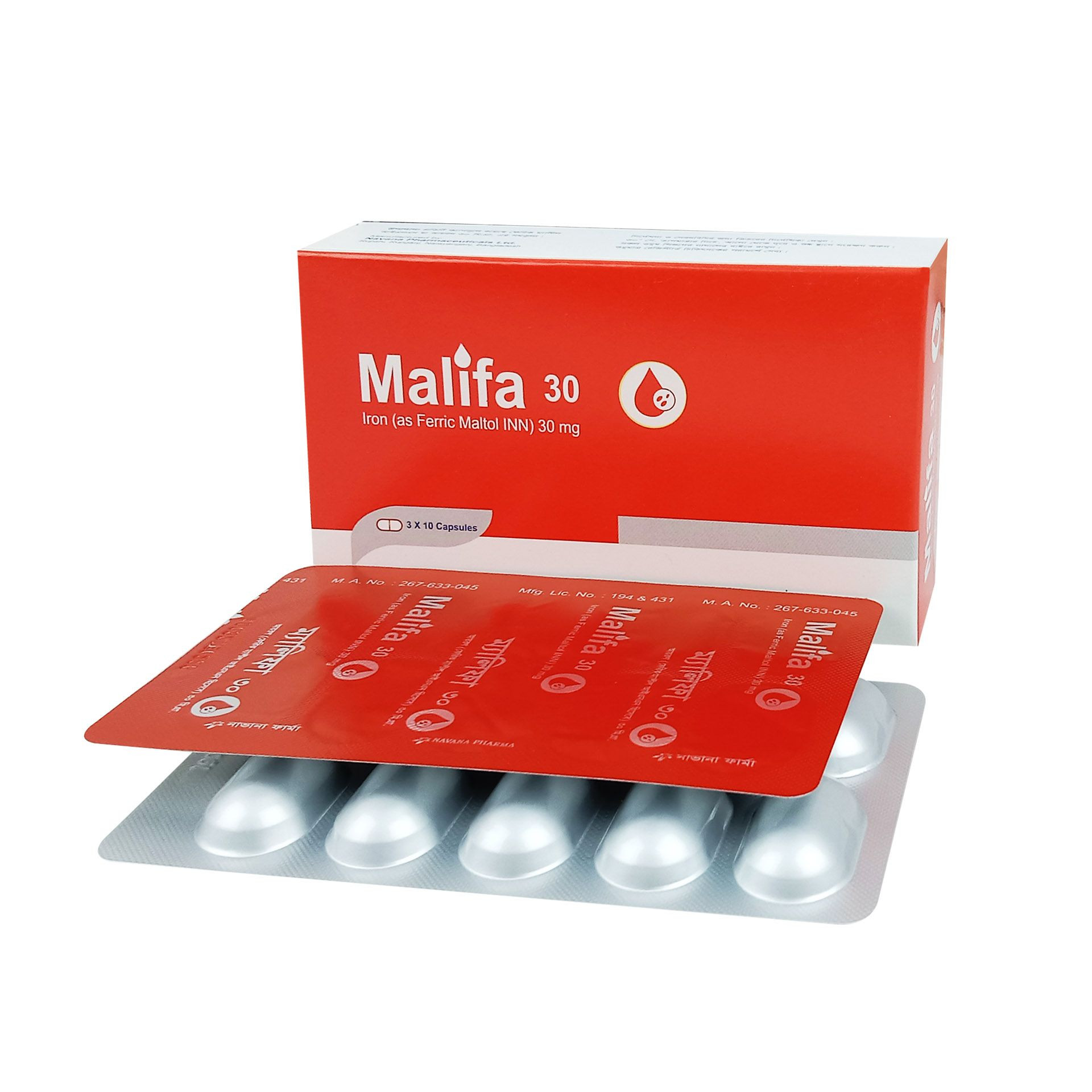 Capsule Malifa 30 mg (60 Pcs)